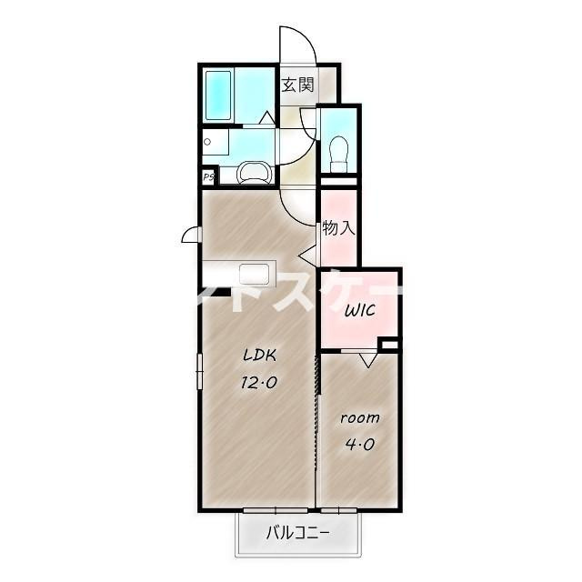 アンベリールの間取り|高崎、前橋エリアのお部屋探しはエンドスケープまで！お客様の理想お聞かせ下さい♪