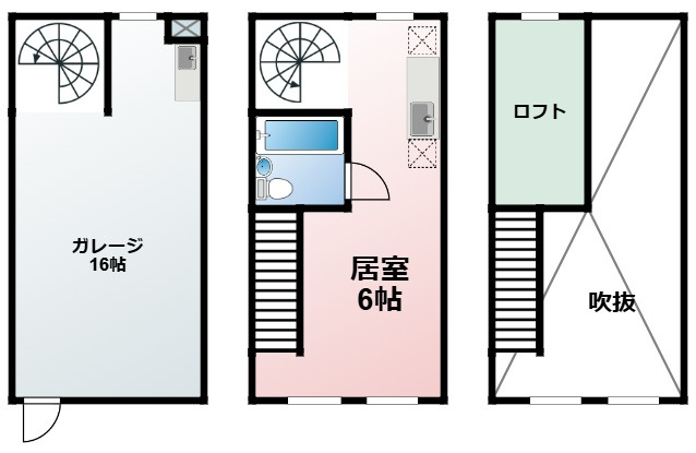 VIAX　Aの間取り