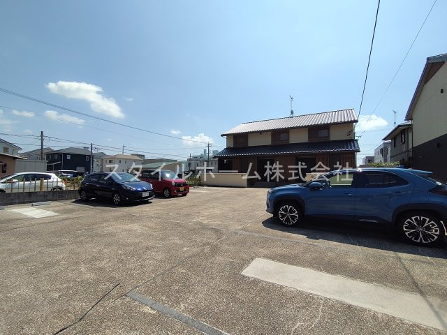 安庵の駐車場