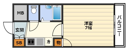 メゾンコウエイの間取り