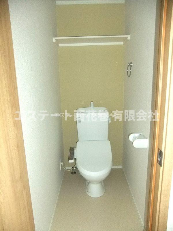 ソレイユ桜町のトイレ|洗浄機能付き暖房便座