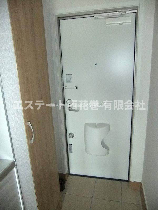 ソレイユ桜町の玄関