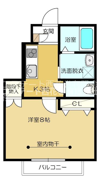 ソレイユ桜町の間取り