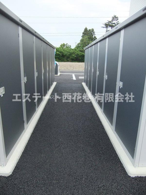 ソレイユ桜町の外観|外物置