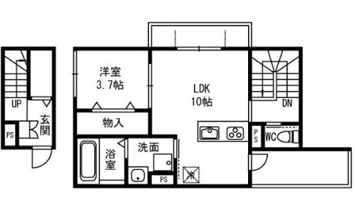 【間取り】 | フォレストメゾン南鴻池