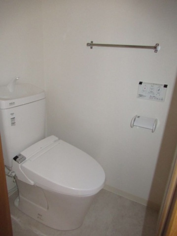 パークハイツのトイレ|ゆったりとした空間のトイレです