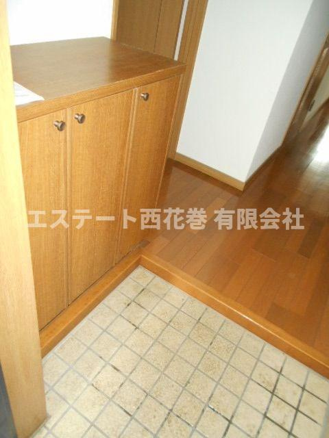 サンコーマンションの玄関