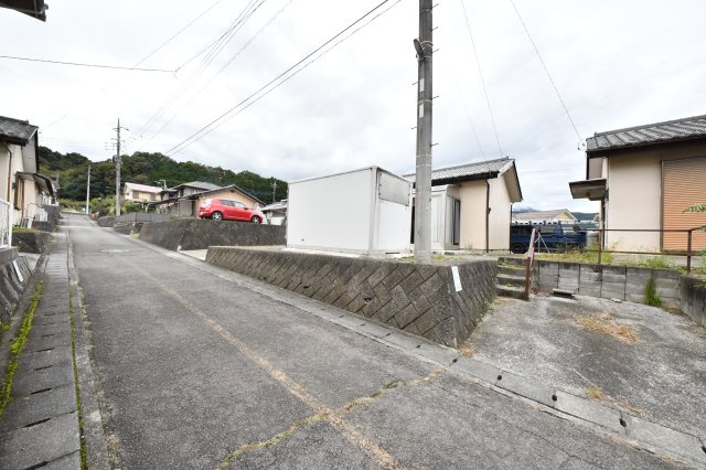 南アルプス市上宮地　平屋建中古住宅の外観