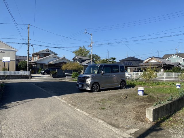西条市喜多川の売地の前面道路含む現地写真