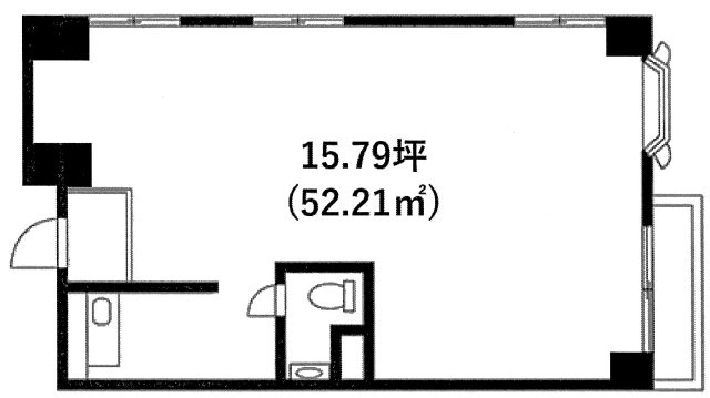 明治通りビルの間取り