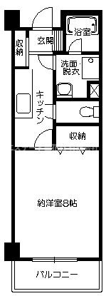 サンコーマンションの間取り