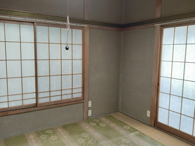 【和室】 | 下諏訪町西四王 中古住宅⑤ | 1階南側 和室6帖