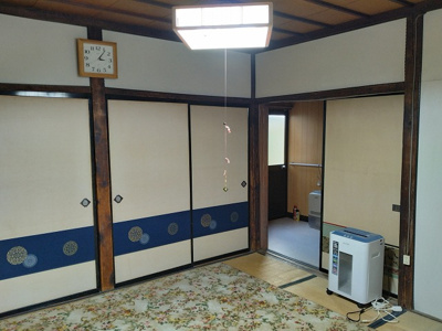 【和室】 | 下諏訪町西四王 中古住宅⑤ | 1階和室 8帖
