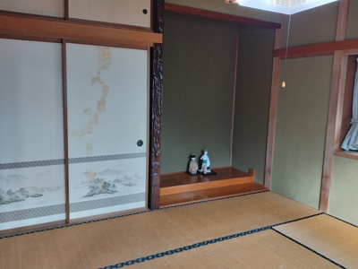 【和室】 | 下諏訪町西四王 中古住宅⑤ | 2階和室 8帖