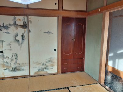 【和室】 | 下諏訪町西四王 中古住宅⑤ | 2階和室 6帖