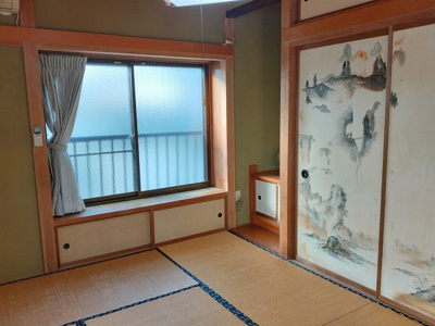 【和室】 | 下諏訪町西四王 中古住宅⑤ | 2階和室 6帖