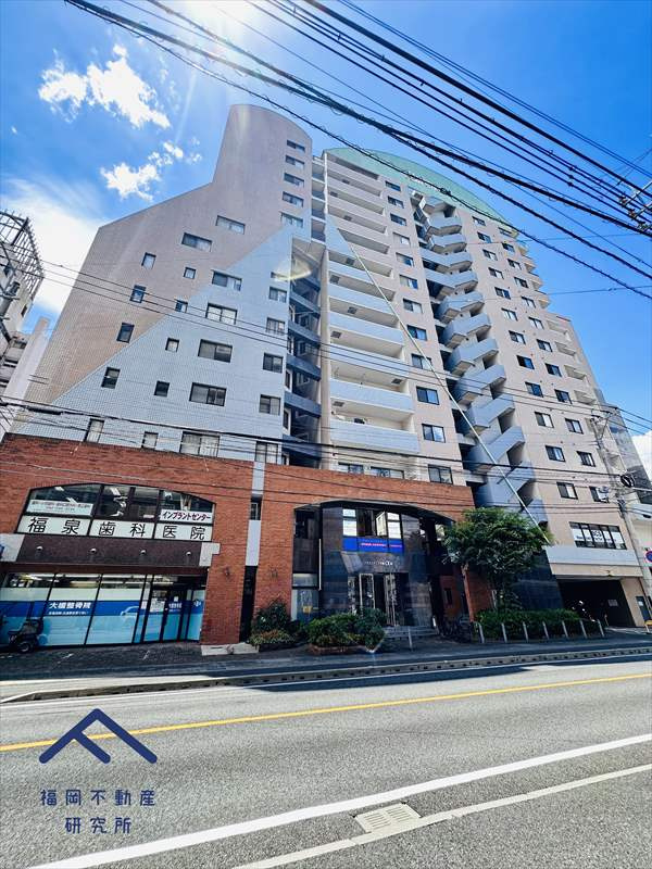 ハウスユマニテ大橋α館の外観