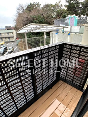 【バルコニー】 | パークサイド柱Ⅰ | バルコニー付きです