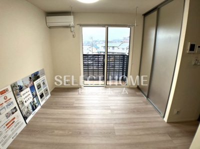 【寝室】 | パークサイド柱Ⅰ | 落ち着いて過ごせるお部屋なので、寝室にいかがでしょうか