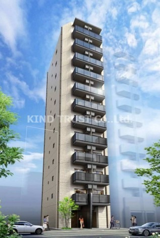 シーズンフラッツ梅田北の外観パース|外観パースです