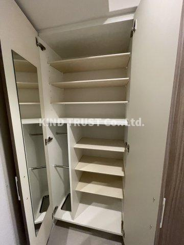 シーズンフラッツ梅田北の収納|専用の収納スペースです