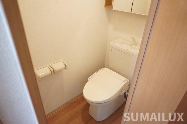 熊本市東区御領８丁目のアパートのトイレ