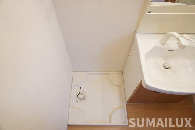 熊本市東区御領８丁目のアパートの洗面所