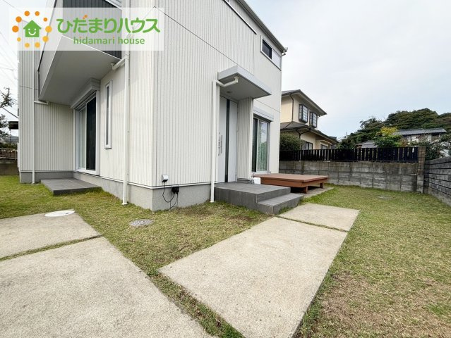 日立市東滑川町２丁目　中古戸建の庭|お庭付物件になります！お庭遊びや、プールなどお子様も大喜び(^^)