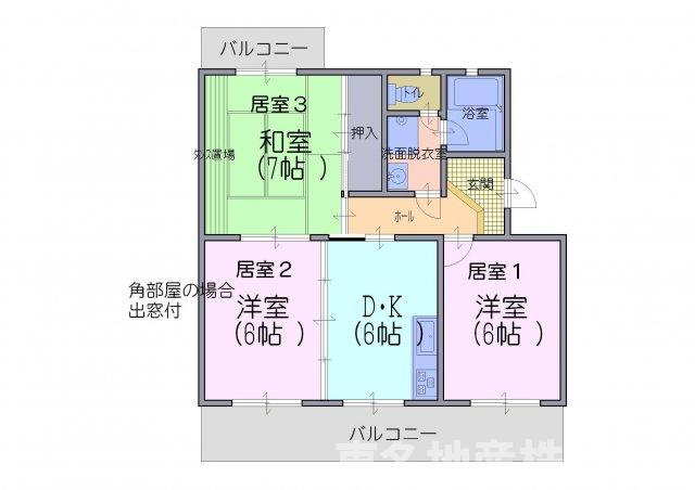 コーポラス水口の間取り