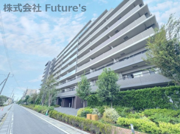 メイツ三郷中央サラテラスの外観|2019年2月築のオートロック付マンション■地上9階建■総戸数218戸