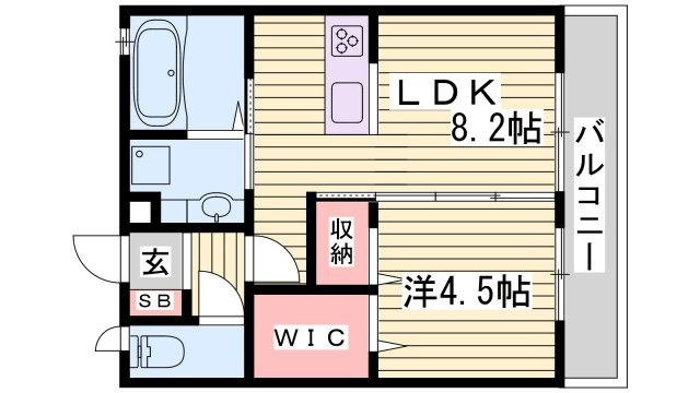 シャルマンSMTの間取り