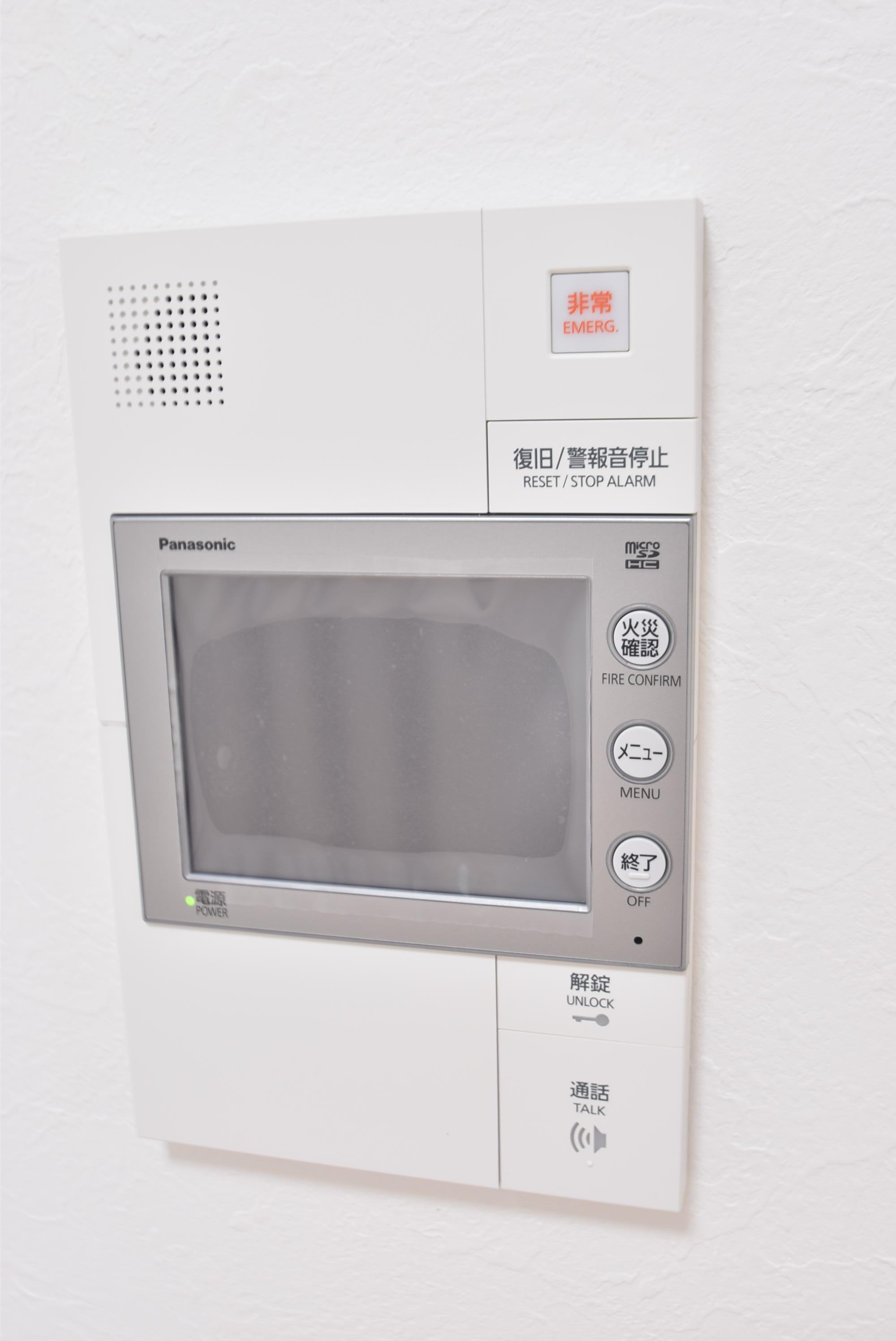 大阪市城東区中央３丁目の賃貸マンションのセキュリティ