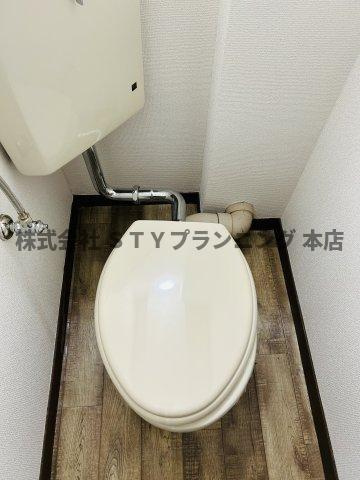 仲介手数料０円！第二日吉ビルのトイレ