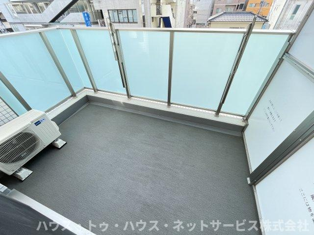 アークシティ柏のバルコニー