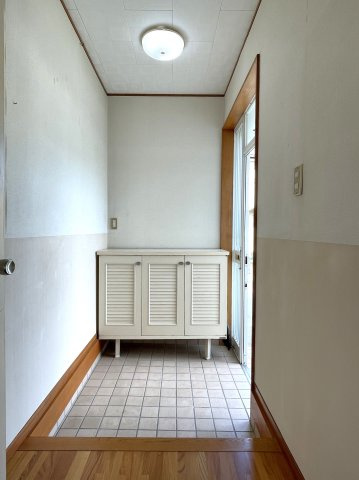 大網白里市北飯塚253-7貸家の玄関