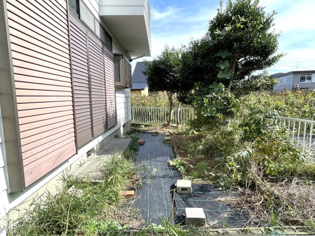 大網白里市北飯塚253-7貸家の庭