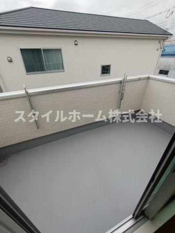 リナージュ豊川市蔵子のバルコニー