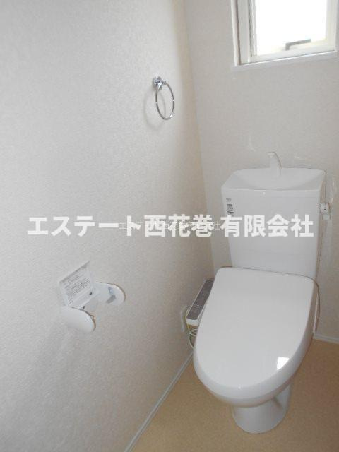 コンフォールAのトイレ|洗浄機能付き暖房便座