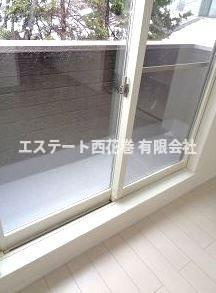 コンフォールAのバルコニー