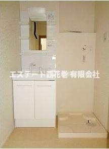 コンフォールAの洗面所|シャワー付洗面化粧台