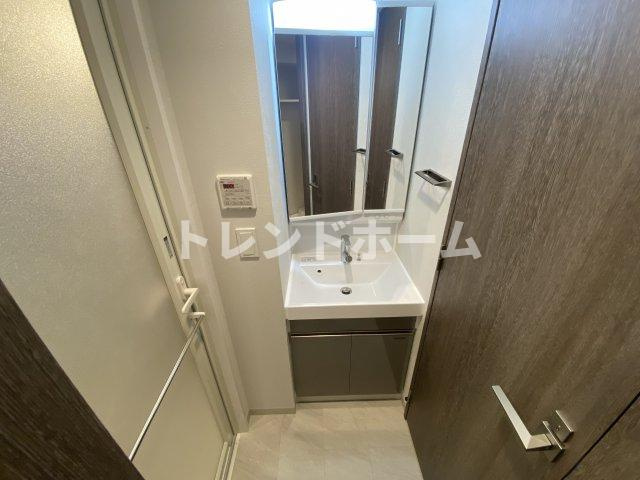 クレストコート靭公園 THE CLASSの独立洗面台|選べる家電プランあり！！