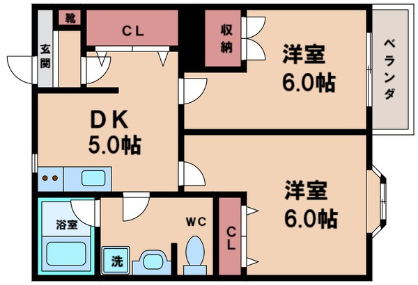 【間取り】 | ハイツエルム