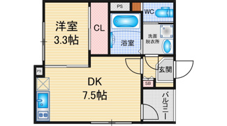 【間取り】 | エールフェルト庄内通 | 略図の為、現状優先
