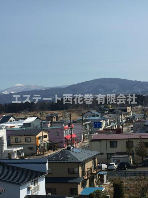 サンコービル|早池峰山が見えます