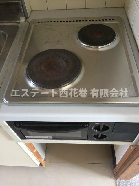 サンコービル|2口電気コンロ