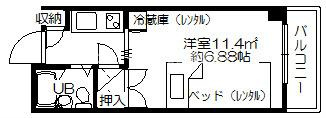 サンコービルの間取り