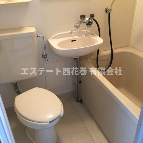 サンコービル|トイレと浴室一緒になります