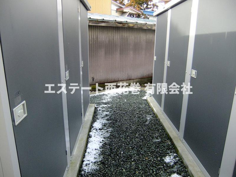 クレスト桜町の収納|外物置