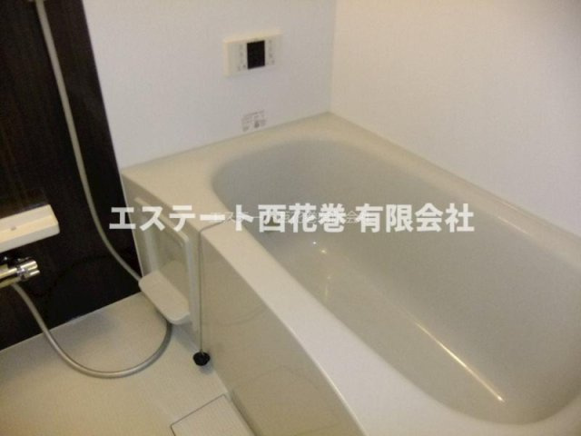 クレスト桜町の浴室|追炊風呂