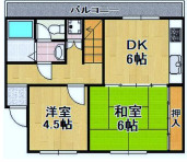 【間取り】 | サンコー第6ハイツ